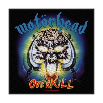 Motörhead Overkill Patch officiële merchandise, Ophalen of Verzenden, Nieuw, Kleding