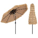 LIVSK Hawaiiaanse stijl parasol - Kantelbaar tot 35° - Ademe, Verzenden, Nieuw
