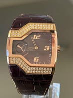 Puma Dames armband rosegoud met strass, Sieraden, Tassen en Uiterlijk, Horloges | Dames, Verzenden, Zo goed als nieuw