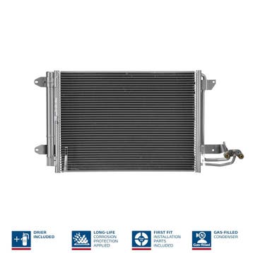 Airco condensor o.a: Audi, A3 (8P1), A3 Cabriolet (8P7), Ophalen of Verzenden, Nieuw, Audi