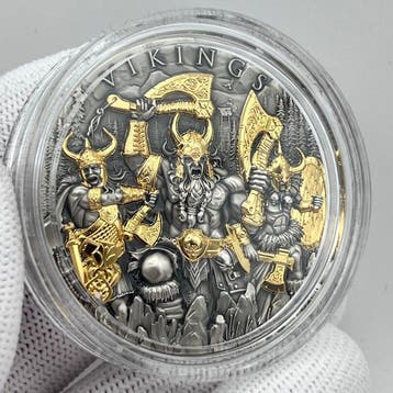 Niue. 5 Dollars 2024 – Vikings – 2 oz Silver – 5 Dollars –