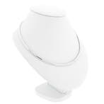 Witgouden omega schakelcollier (Ketting), Sieraden, Tassen en Uiterlijk, Kettingen, Ophalen of Verzenden, Gebruikt, Overige kleuren