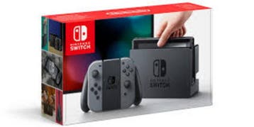 Nintendo Switch Console Set Grijs V1 in Doos (Nette Staat), Spelcomputers en Games, Ophalen of Verzenden, Zo goed als nieuw