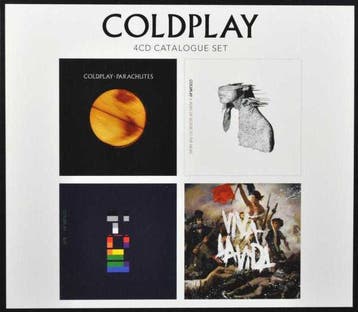 Coldplay - 4 CD Catalogue Set - 4CD, Ophalen of Verzenden, Nieuw in verpakking