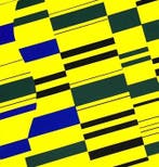 Günter Fruhtrunk (1923-1982) - Blaue Partikel, Antiek en Kunst