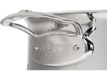 De Buyer Affinity Braadpan - Ø 20cm - Rvs - Deksel, Huis en Inrichting, Keuken | Potten en Pannen, Verzenden, Nieuw