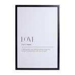 Fotolijst basic - zwart - 61x91.5 cm, Verzenden, Nieuw