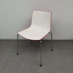 Arper Catifa 46 design stoel - wit/rood kunststof (alleen pe, Ophalen of Verzenden, Nieuw