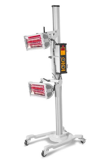 Mobiele infrarood lakdroger 2000W 2 stralers  MW Tools, Ophalen of Verzenden, Nieuw