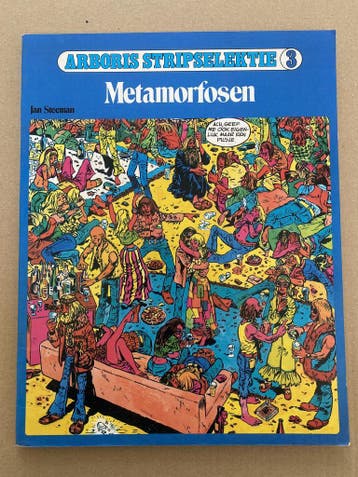 Jan Steeman - Metamorfosen - Satirische Strips  Stripparodie, Eén stripboek, Verzenden, Gelezen