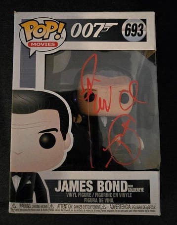 Funko - Funko Pop JAMES BOND- PIERCE BROSNAN autograph -, Nieuw