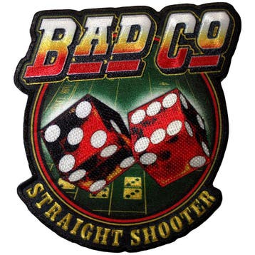 Bad Company - Straight Shooter - Patch officiële merchandise, Ophalen of Verzenden, Nieuw, Kleding