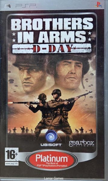 Brothers in Arms D-Day Platinum (psp tweedehands game), Ophalen of Verzenden, Zo goed als nieuw