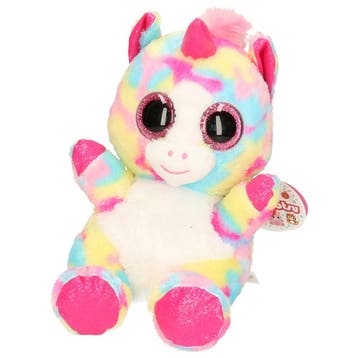 Keel Toys eenhoorn knuffel - pluche - 25 cm - regenboog, Kinderen en Baby's, Verzenden, Nieuw