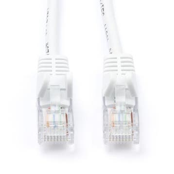 Netwerkkabel | Cat5e U/UTP | 30 meter (Wit), Verzenden, Nieuw