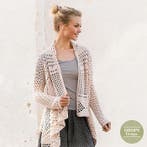 Patroon Gehaakt Vierkant Vest Blossoming Beauty met kant, Ophalen of Verzenden, Nieuw