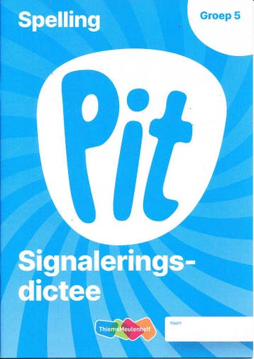Pit Spelling Signaleringsdictee groep 5 (per stuk), Boeken, Verzenden, Nieuw