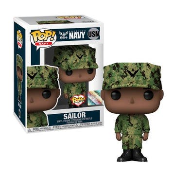 Funko Pop Navy: America’s Navy  Sailor Male African American, Verzenden, Nieuw