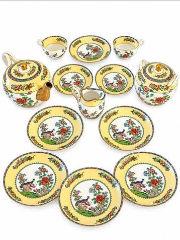 Copeland Spode - Copeland Spode - Tafelservies (12) - Peplow, Antiek en Kunst
