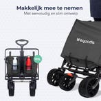 2dekans | LifeGoods Bolderkar - Opvouwbaar - Tot 120KG - 90L, Caravans en Kamperen, Bolderkarren, Ophalen of Verzenden, Gebruikt