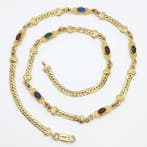 Zonder minimumprijs - Halsketting - 18 karaat Geel goud -, Sieraden, Tassen en Uiterlijk, Kettingen, Nieuw