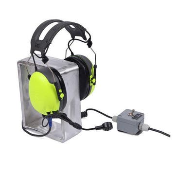 Bieden: Zenitel Headset with boom mic, headband, and 10m ca, Ophalen of Verzenden, Nieuw, Communicatie