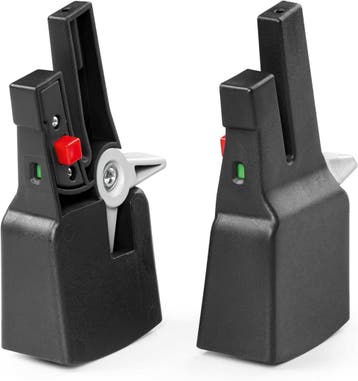 Adapter Kinderwagen Links | Zwart | Laatste Stuk!, Kinderen en Baby's, Kinderwagens en Combinaties, Ophalen of Verzenden, Zo goed als nieuw