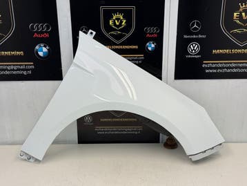Ford Focus Station spatbord/voorscherm rechts bj.2014 wit, Gebruikt, Rechts, BMW, Spatbord