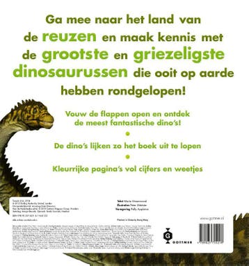 Gigagrote dinos 9789025755218 Marie Greenwood, Verzenden, Gelezen, Marie Greenwood