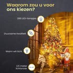 2dekans | Giftmas Kerstverlichting met 280 lampjes - 2 Meter, Ophalen of Verzenden, Zo goed als nieuw