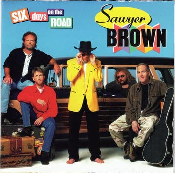 Sawyer Brown - Six Days On The Road, Ophalen of Verzenden, Gebruikt