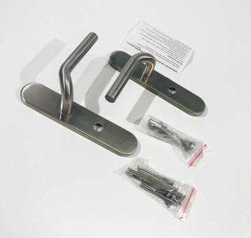 IMPRESSO SALVO WC 63MM DEURBESLAG RVS, Ophalen of Verzenden, Nieuw, Rvs