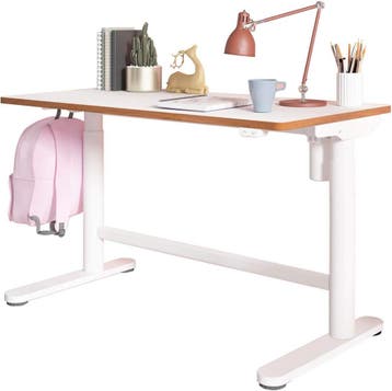 Zit sta bureau - Elektrisch - Kinderbureau - 100 x 60 cm - S, Verzenden, Zo goed als nieuw