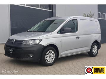 Zakelijke lease - Volkswagen Caddy Cargo 2.0 TDI, Stof, Gebruikt, Zwart, Handgeschakeld