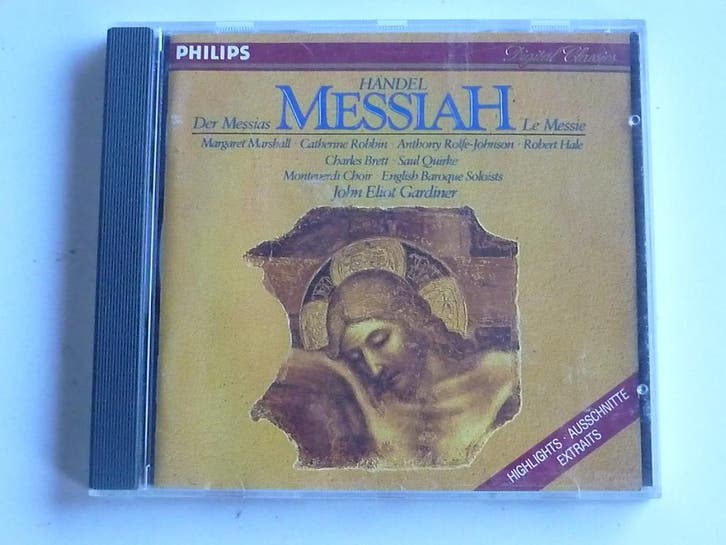 Handel - Messiah / John Eliot Gardiner, Cd's en Dvd's, Cd's | Klassiek, Zo goed als nieuw, Ophalen of Verzenden