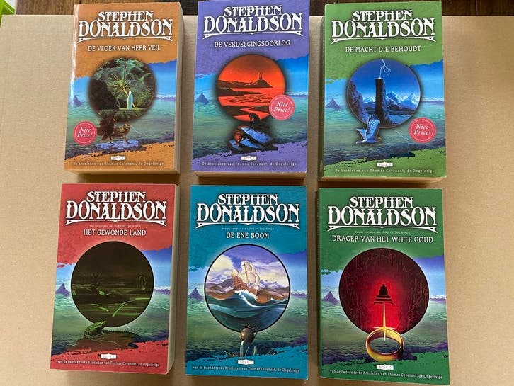 Thomas Covenant - De Ongelovige - 6 boeken Compleet, Boeken, Fantasy, Zo goed als nieuw, Verzenden