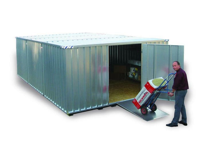3 x 4 Demontabele container, Zeecontainer - Regio Rotterdam, Doe-het-zelf en Verbouw, Containers