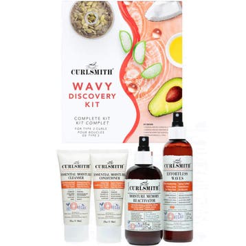 Curlsmith Wavy Wash Day Discovery Kit, Sieraden, Tassen en Uiterlijk, Uiterlijk | Haarverzorging, Verzenden, Nieuw