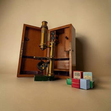 Monocular compound microscope - Serial No. 25627 - 1850-1900