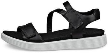 ECCO SOFT SANDAL W Dames Sandalen - Zwart 42 (Damesschoenen), Verzenden, Nieuw