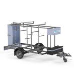 Steigeraanhanger Euroscaffold 305cm x 1350kg Afsluitbaar, Auto diversen, Aanhangers en Bagagewagens, Ophalen of Verzenden, Nieuw