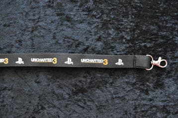 Uncharted 3 promo Lanyard Playstation 3 4 PS3 PS4 Rare NEW, Verzenden, Nieuw