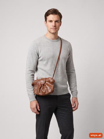 NOBRAND Tassen [] maat M Bruin Vintage, Ophalen of Verzenden, Nieuw