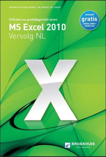 MS EXCEL 2010 VERVOLG NL 9789088629839, Boeken, Verzenden, Zo goed als nieuw