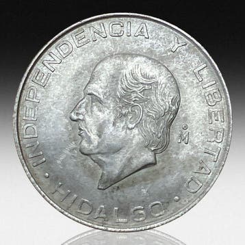 Mexico. 5 Pesos, Silver 1957 (Zonder minimumprijs)