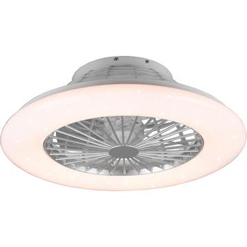 LED Plafondlamp met Ventilator - Plafondventilator - Trion, Huis en Inrichting, Ophalen of Verzenden, Nieuw, Kunststof, Overige fittingen