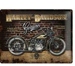 Harley-davidson reclamebord genuine, Verzenden, Nieuw