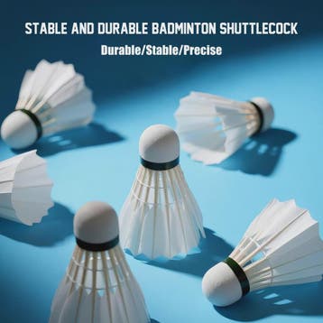 ALP Ghostfire X Badminton Shuttles - 12 Stuks Witte Ganzenve, Verzenden, Nieuw
