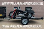 NIEUW Verlaagbare Opvouwbare Motortrailer 1/2 motoren, Auto diversen, Aanhangers en Bagagewagens, Ophalen, Nieuw