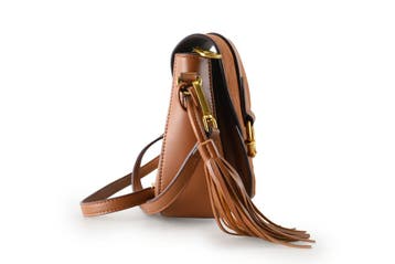 Laurent David Schoudertas Cognac, Sieraden, Tassen en Uiterlijk, Verzenden, Zo goed als nieuw